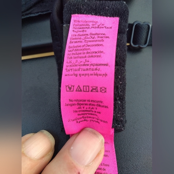 La Senza Remix Push Up Bras, Blue 34B & Black 34C, Underwire - Picture 13 of 15